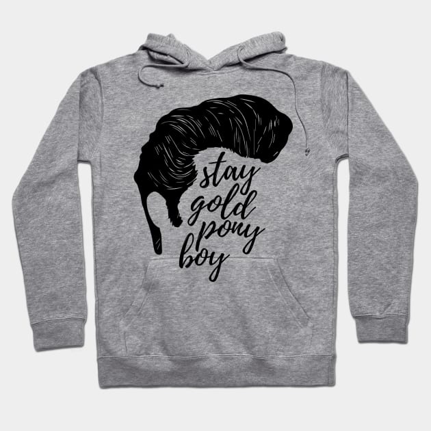 Stay Gold Hoodie by mariansar